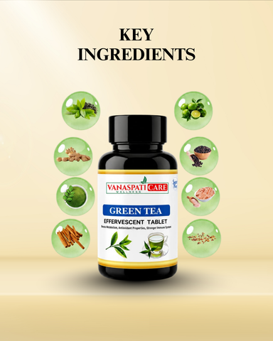 Vanaspati Care Green Tea – Effervescent Tablets