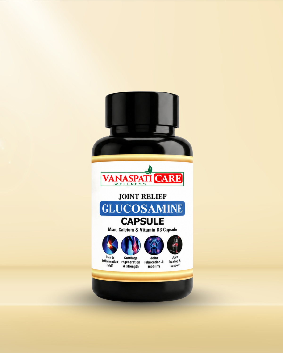 Vanaspati Care Glucosamine – Joint Relief Capsules