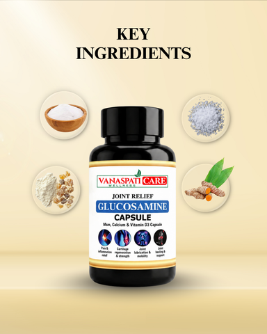 Vanaspati Care Glucosamine – Joint Relief Capsules